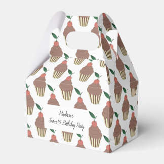 illusima chokladfrosting cupcakes Sweet 16 Presentaskar