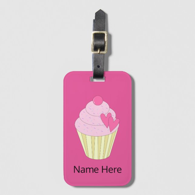 illusima Cupcake - Resväskor Bagagebricka (Framsida vertikal)