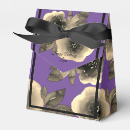 illusima Golden Flower Watercolor Birthday Gift/ Presentaskar