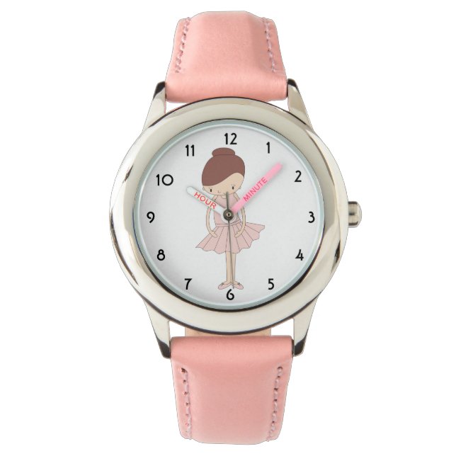 illusima Isabella Ballerina Rosa Kids Watch Armbandsur (Framsida)
