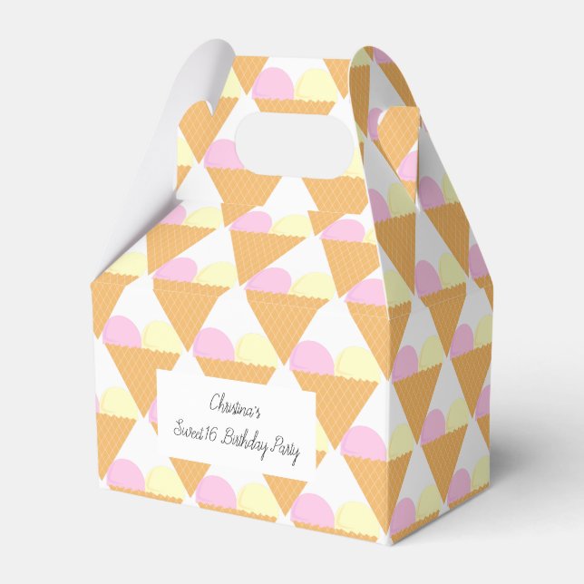 illusima Jordgubbglass i Strut Söt 16 Presentaskar (Framsidan Sidan)