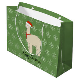 illusima Lama jul snöflinga grön