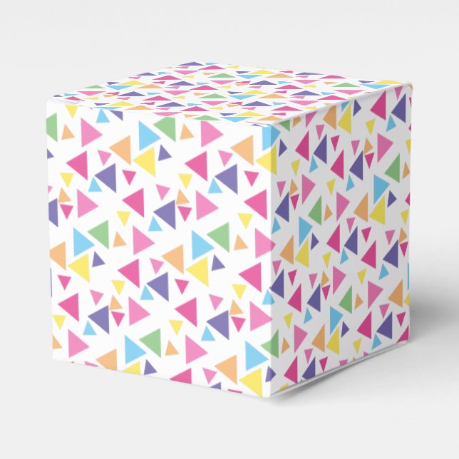 illusima Liten regnbåge Trianglar Förmån Box Presentaskar (Framsidan Sidan)