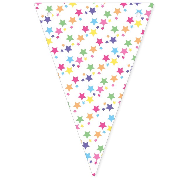 illusima Rainbow Stars Party Vimplar (Första flaggan)