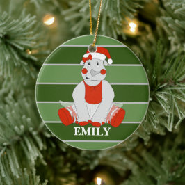 illusima Rhino Personlig jul Julgransprydnad Keramik