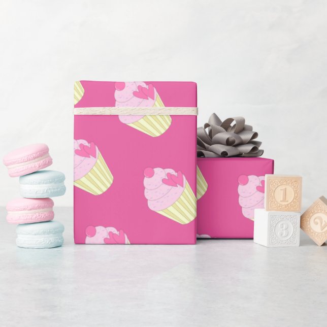 illusima Rosa Present Presentpapper (Baby Shower)