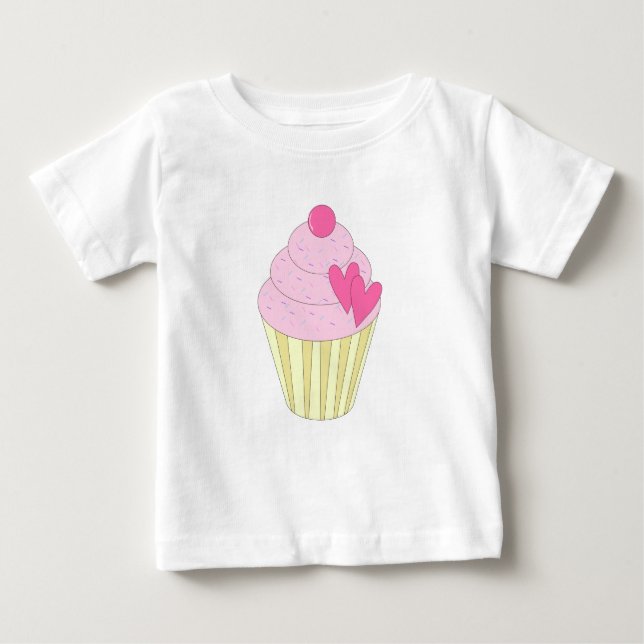 illusima Strawberry Cupaka T Shirt (Framsida)