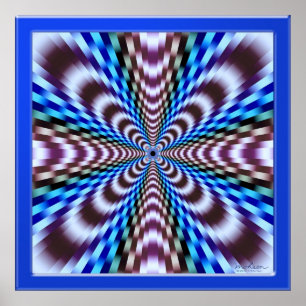 Illusion av vibrationen poster