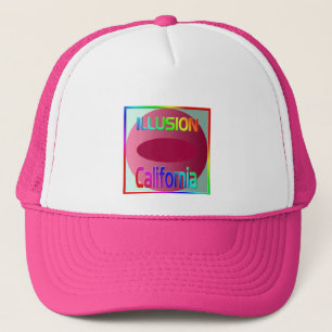 "ILLUSION California" Hat Truckerkeps