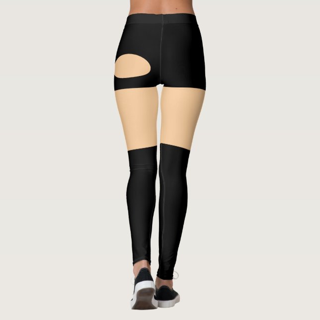 Illusion Cutout Leggings (Baksida)