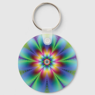 Illusion Flower Keychain Nyckelring