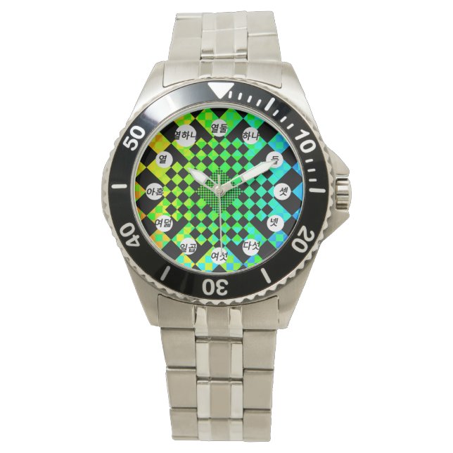Illusion (K Ansikte) kontrollerad av Kenneth Yonci Armbandsur (Framsida)