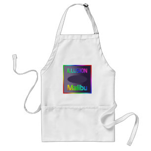 "ILLUSION Malibu" Apron! Förkläde