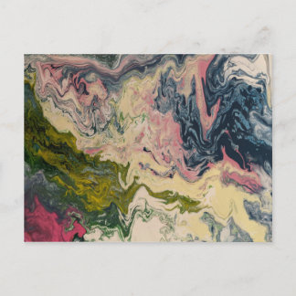 Illusion nr 1 alfa - akryl Pour Vykort