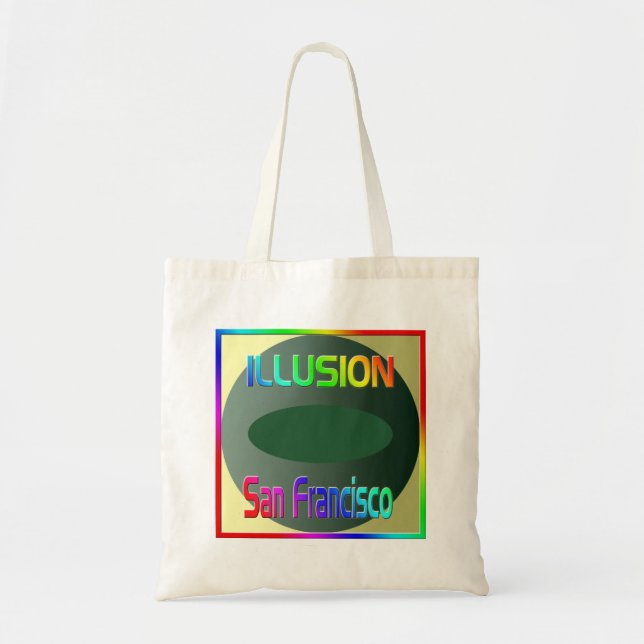 "ILLUSION San Francisco" Bag! Tygkasse (Framsidan)
