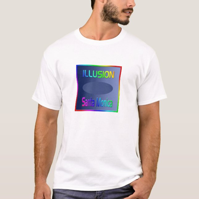 ILLUSION Santa Monica T-Shirt (Framsida)