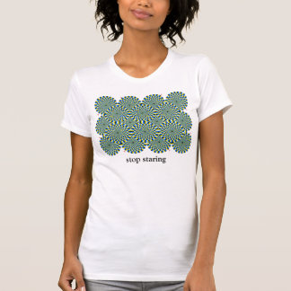 illusion stirra för stopp t-shirt