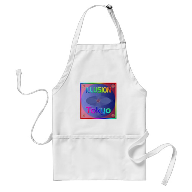 "ILLUSION Tokyo" Apron! Förkläde (Framsidan)