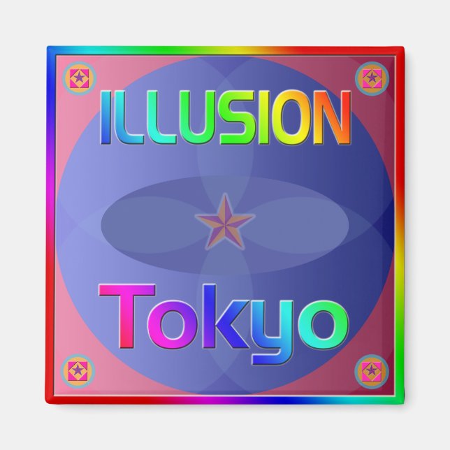 "ILLUSION Tokyo" Magnet! Magnet (Framsidan)