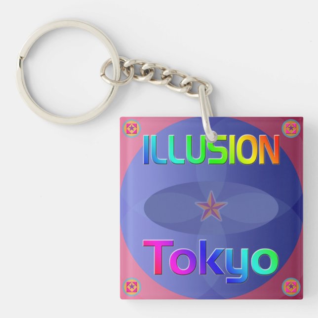 "ILLUSION Tokyo" Nyckelkedja! (Framsidan)