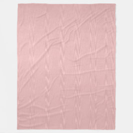 Illusionen av Rosa Moiré Fleecefilt