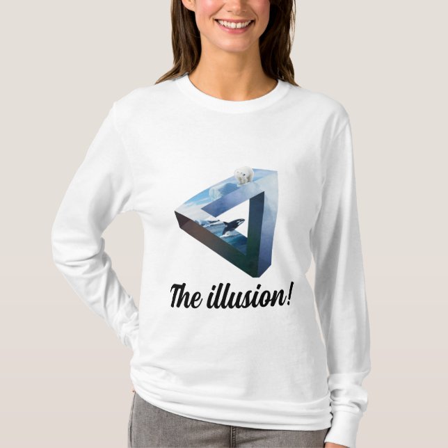 Illusionen T Shirt (Framsida)