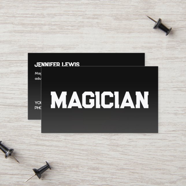 Illusionist Magician (Fram/Back In Situ)