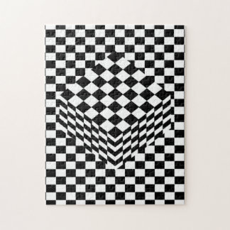 Illusionschackbräde Pussel