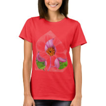 Illusive blommadamer tanktop eller t-skjorta