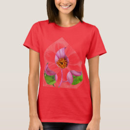 Illusive blommadamer tanktop eller t-skjorta tee