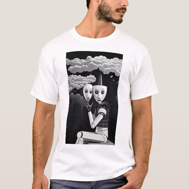 Illusorisk generalisering av kliniska förutsägelse t shirt (Framsida)
