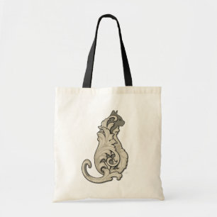 Illustrant katt tygkasse