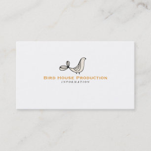 Illustrated Bird Visitkort