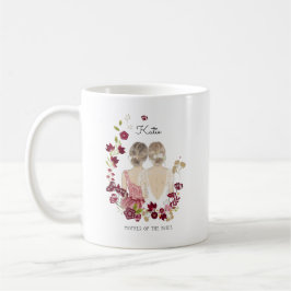 Illustrated Budens mamma | Monogram Kaffemugg