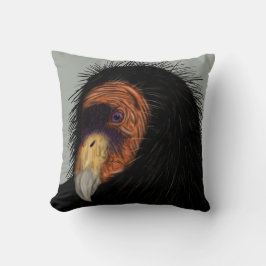 Illustrated California Condor Kudde