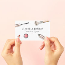 Illustrated Cosmetics Makeup Stylist White