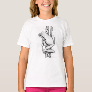Illustrated Frog on Grass - by Skye Ryan-Evans © T Shirt