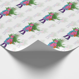 Illustrated Holiday Wrapping Paper Presentpapper