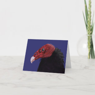 Illustrated Turkey Vculture Tack Kort