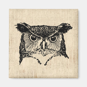 Illustrated Uggla Art Magnet
