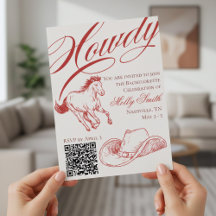 Illustrated Western Red Bachelorette Itinerary