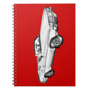 Illustration 1971 för bil för Oldsmobile Cutlass Anteckningsbok