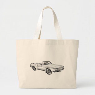 Illustration 1971 för bil för Oldsmobile Cutlass Jumbo Tygkasse