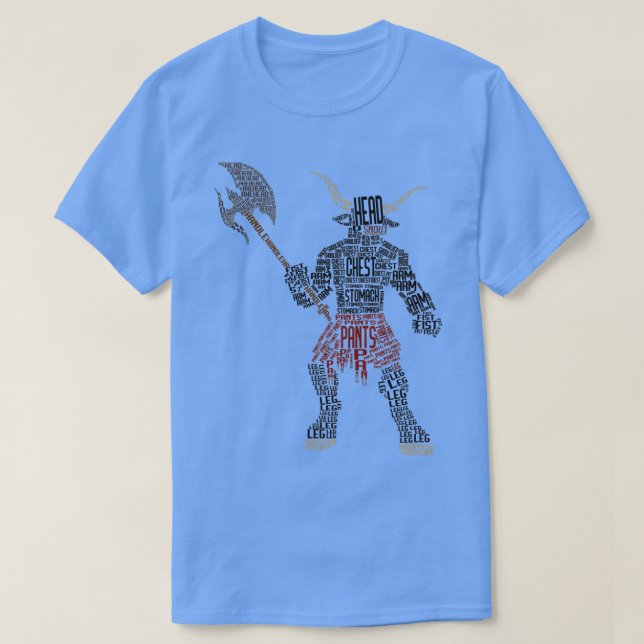 Illustration 2 för miniotaur-typografi t shirt (Design framsida)