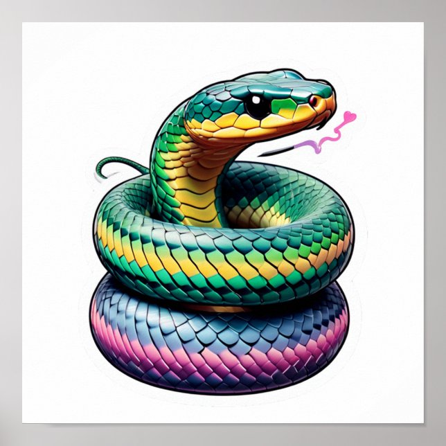 Illustration av akut orm poster (Framsidan)