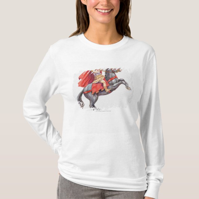 Illustration av Alexander underbaren T-shirt (Framsida)