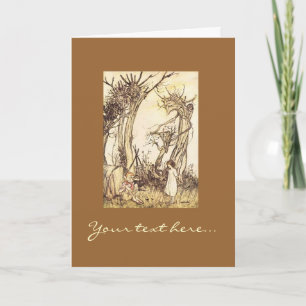 Illustration av Arthur Rackham Kort