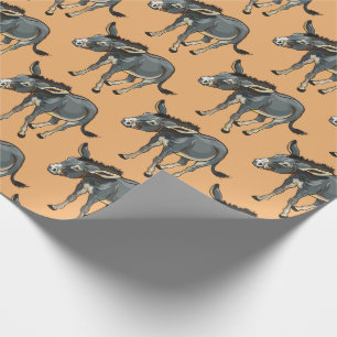 illustration av åsna presentpapper