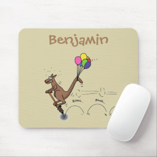 illustration av australisk tecknad humor kangaroo musmatta