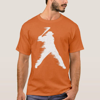 Illustration av basket-batter t shirt